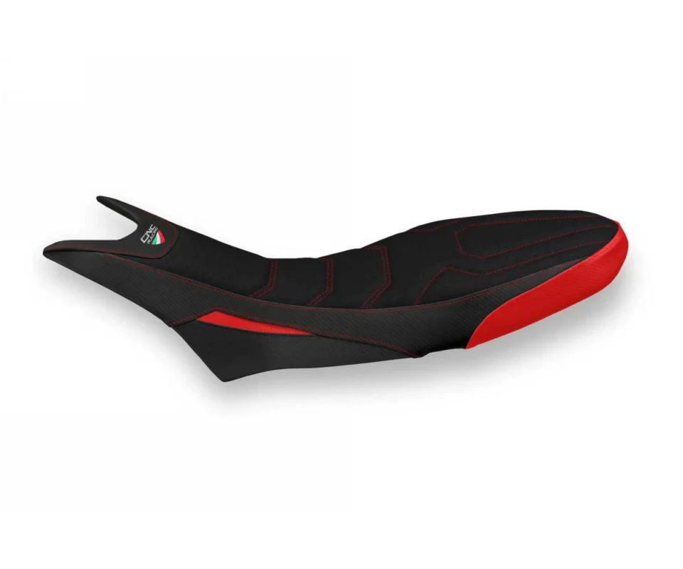 Ultima Occasione Sella Completa Cnc Racing Nero/rosso Ducati Hypermotard 950 SpModelli dal 2019 al 2026 SLD05BR