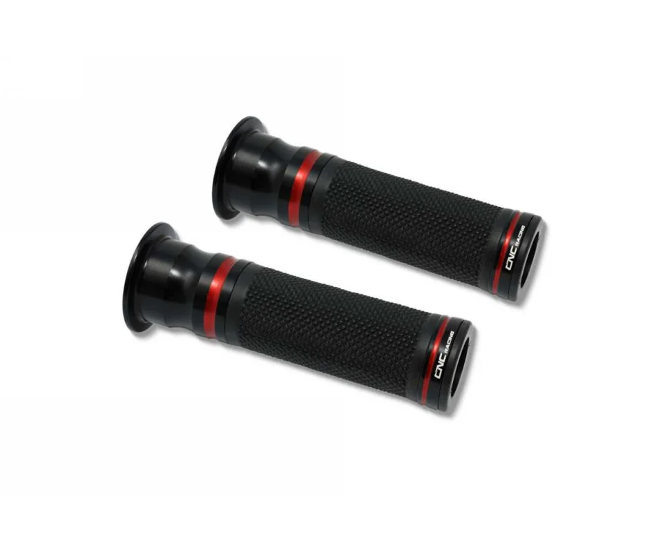 Manopole Evo Bicolor Cnc Racing Nero/rosso Mv Agusta Dragster 800Modelli dal 2014 al 2017 MP105BR Offerta Limitata