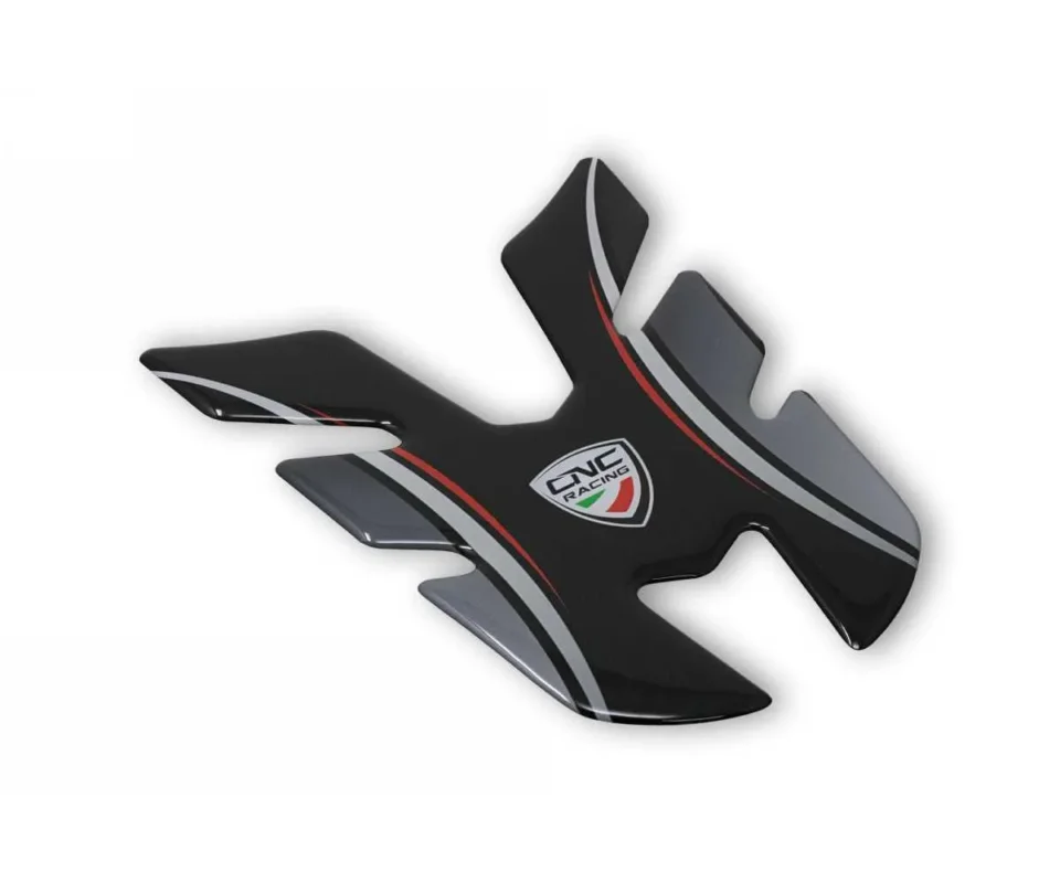 Solo Oggi Adesivo Protezione Serbatoio Carburante Cnc Racing Nero Ducati Hypermotard 1100 SModelli dal 2007 al 2009 FP005B