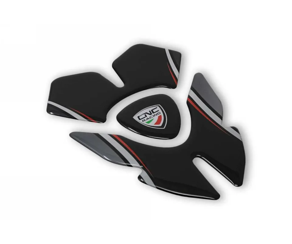Must-Have Adesivo Protezione Serbatoio Carburante Cnc Racing Nero Ducati Hypermotard 796Modelli dal 2010 al 2012 FP001B