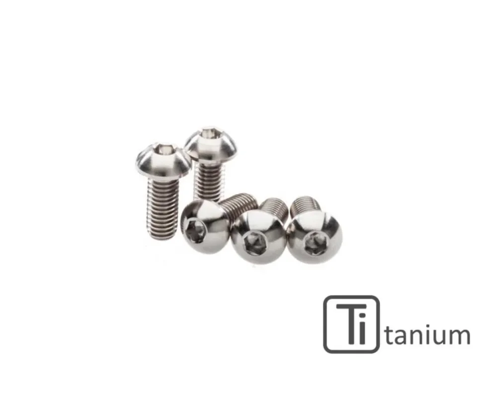 Kit Viti Disco Freno Posteriore M8x20 (5 Pz) Titanio Cnc Racing Titanio Ducati Multistrada 1200 SModelli dal 2010 al 2017 KV414X Affare