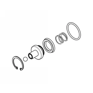 Vendita Finale Attuatore Frizione ⌀ 28.5 Mm Olio Dot Kit Revisione Cnc Racing Naturale Ktm Adventure 1090 RModelli dal 2017 al 2019 AFK31N