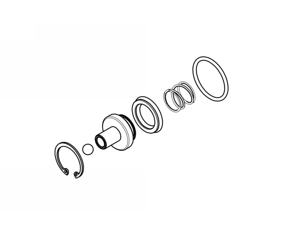 Prezzo Scontato Attuatore Frizione ⌀ 28.5 Mm Olio Minerale Kit Revisione Cnc Racing Naturale Ktm Adventure 1190 RModelli dal 2013 al 2015 AFK30N