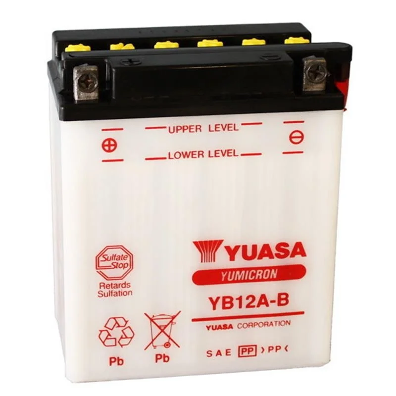 Prezzo Ridotto Batteria Yuasa YB12A-B 12V/12AH