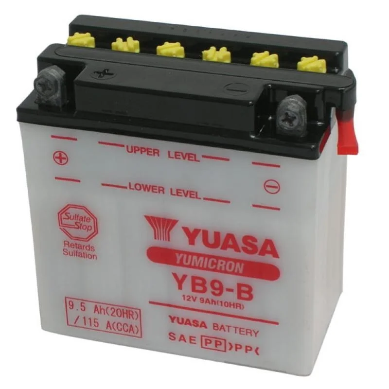 Nuova Collezione Batteria Yuasa YB9-B 12V/9AH
