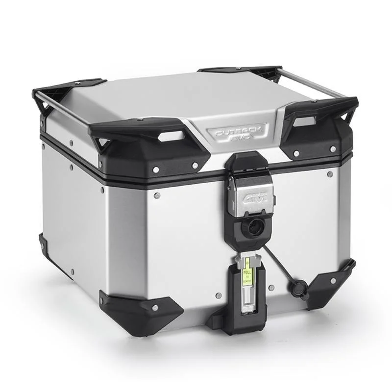 Affare Bauletto Givi Obkev42AA Trekker Outback Evo Smart 42 Litri Alluminio Anodizzato