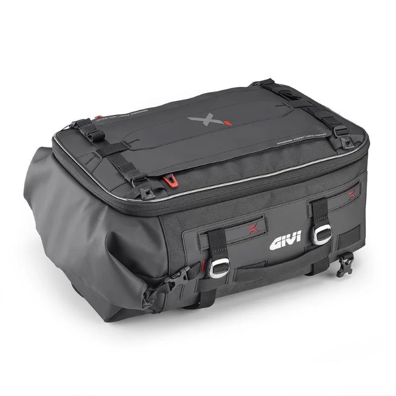 Pagamento Sicuro Borsa Givi XL02b cargo roll-top da sella water resistant, estensibile da 25 a 35 lt.
