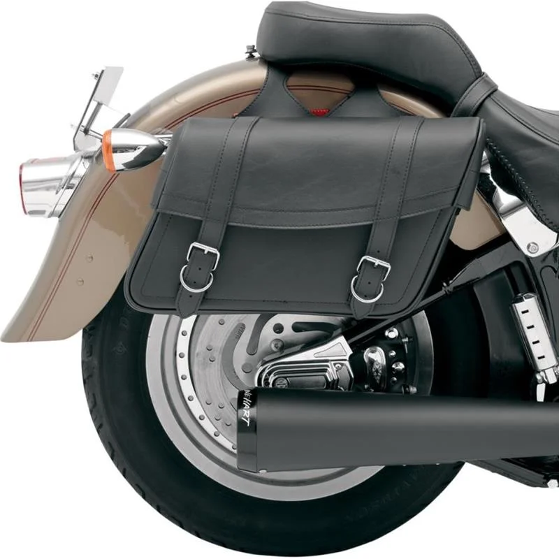Compra Online Borse Laterali Saddlemen Saddlebag Universal Synthetic Leather Large per Moto Custom