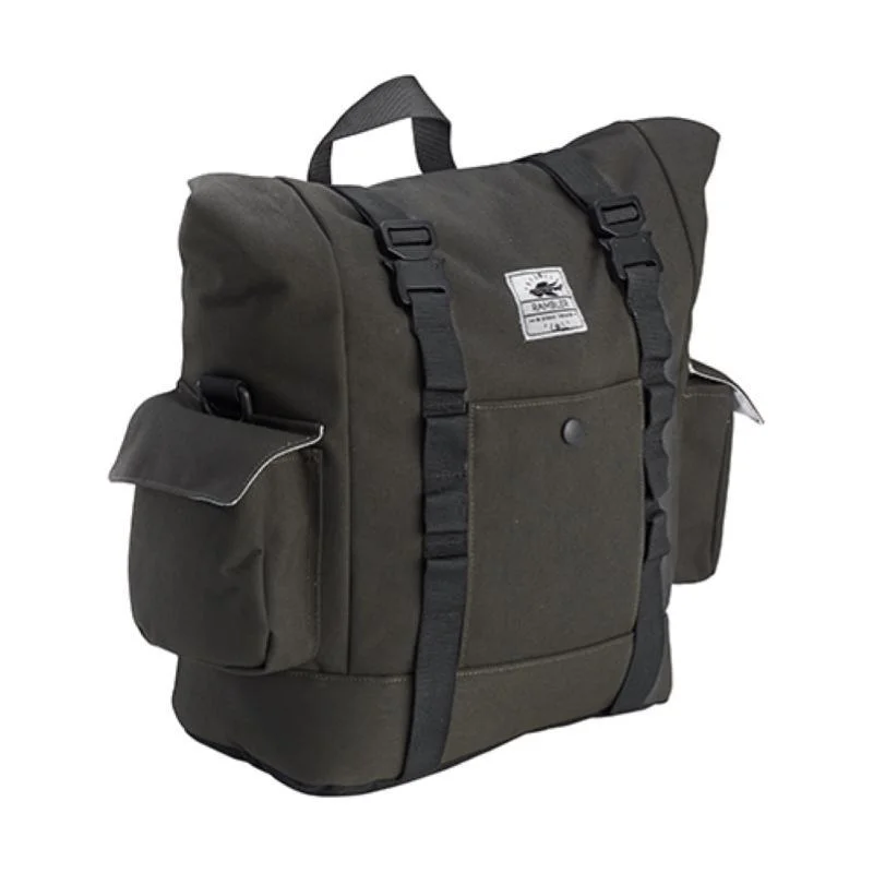 Bestseller Borse Morbide Laterali Kappa AH202BK 16 Lt a 25 Lt Colore Nero per Moto