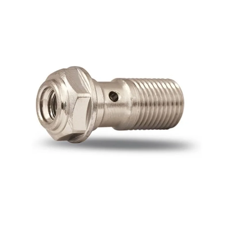 Spedito Oggi Bullone Corto per Spurgo 10x1 Global System in Metallo Argento per Impianto Frenante
