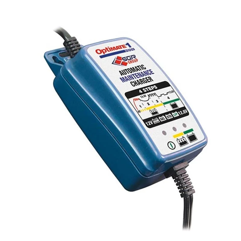 Carica Batterie Tecmate Optimate 1 Duo 12.8 V 0,6 A Quattro Fasi Vendita Finale