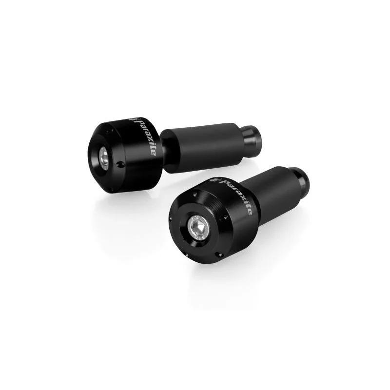 Coppia contrappesi manubrio Paraxite 13-23mm Nero Offerta Del Giorno