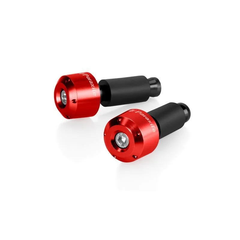 Promozione Coppia contrappesi manubrio Paraxite 13-23mm Rosso
