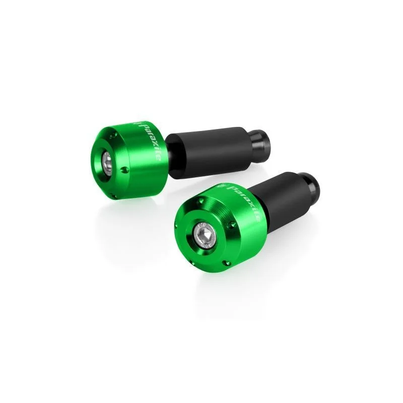 Coppia contrappesi manubrio Paraxite 13-23mm Verde Ultime Pezzi