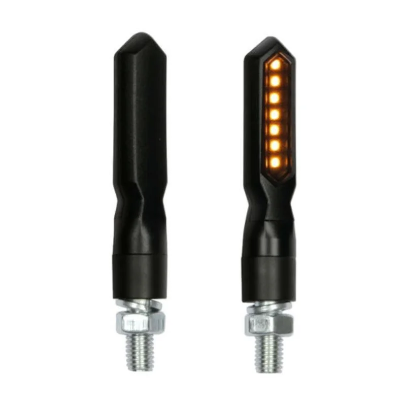 Affare Coppia Frecce Lampa 90479 Piercer Sq a Led Sequenziale per Moto