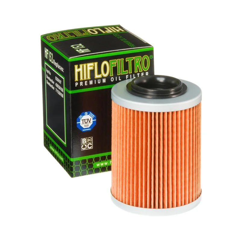 Filtro Olio Hiflo HF152 per Aprilia / Bombardier / Can Am Prezzo Scontato