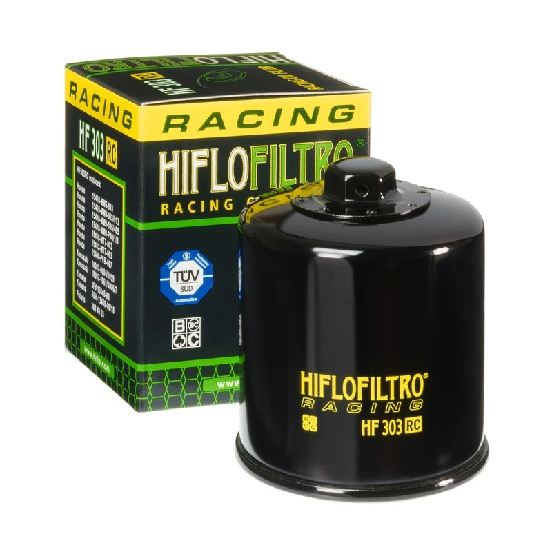 Filtro Olio Hiflo HF303RC Racing per Access / Apache / Bimota / Honda / Kawasaki / Polaris / Yamaha Economico