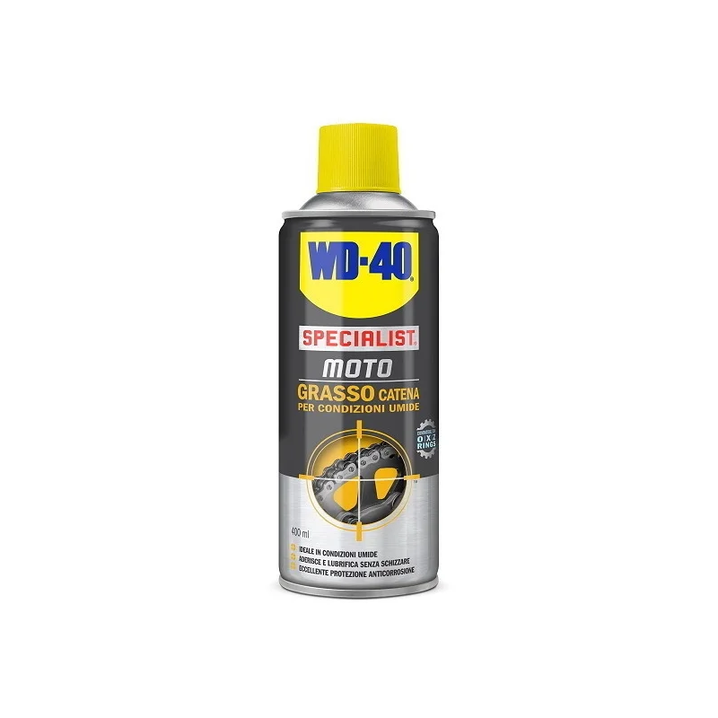 Grasso per Catene WD40 Bianco per Condizioni Umide 400ml Occasione Imperdibile