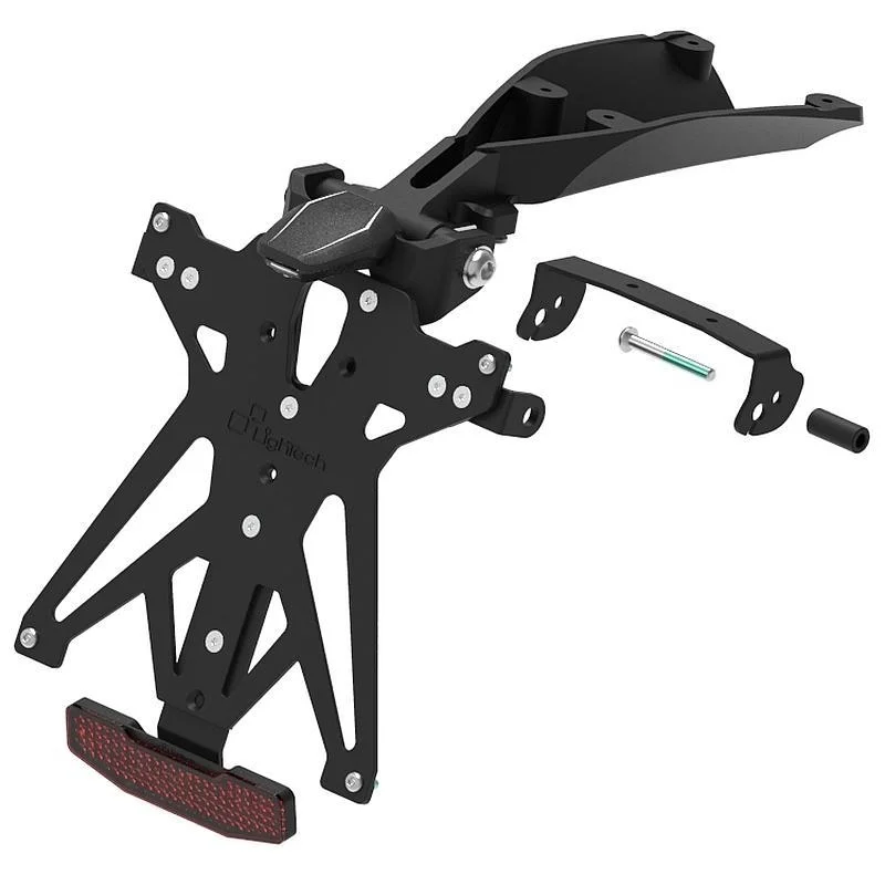 Sconto Kit Lightech Portatarga KTARDU109A1 regolabile Ducati con luce targa e Catadiottro
