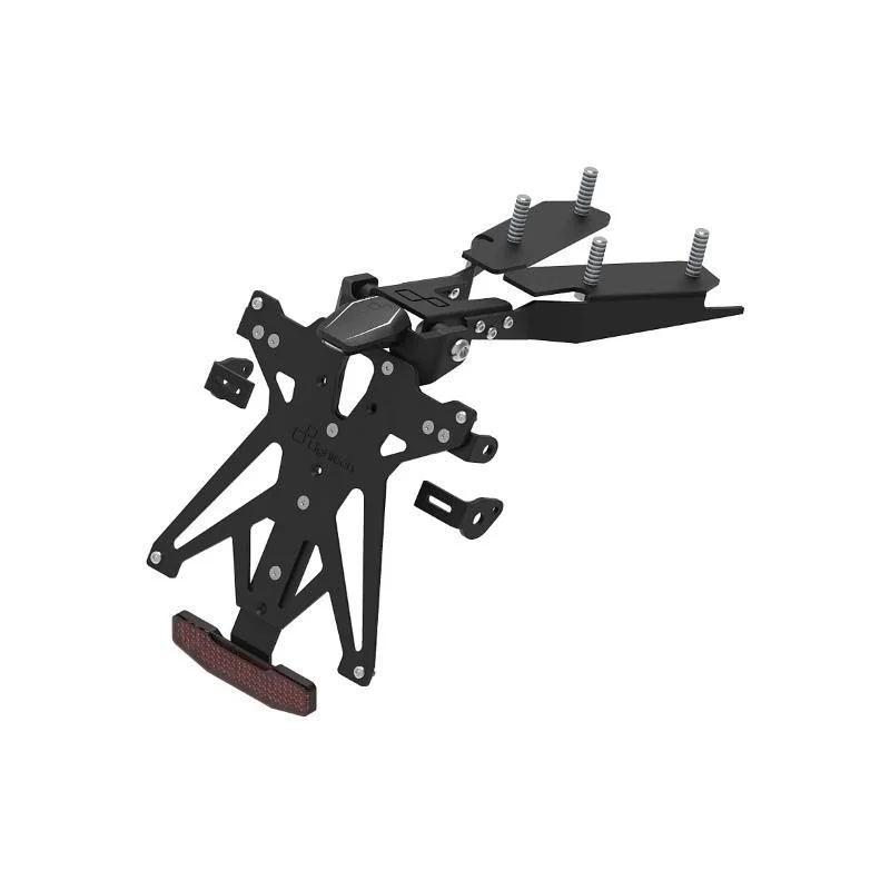 Solo Oggi Kit Portatarga Lightech Regolabile Benelli con luce targa e Catadiottro