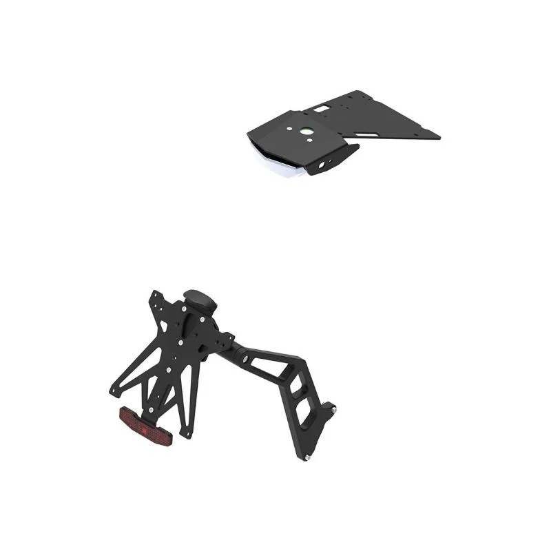 Offerta Limitata Kit Portatarga Lightech Regolabile Bmw con luce targa e Catadiottro