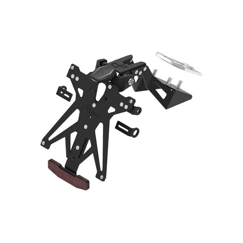 Quantità Limitata Kit Portatarga Lightech Regolabile CF Moto con luce targa e Catadiottro