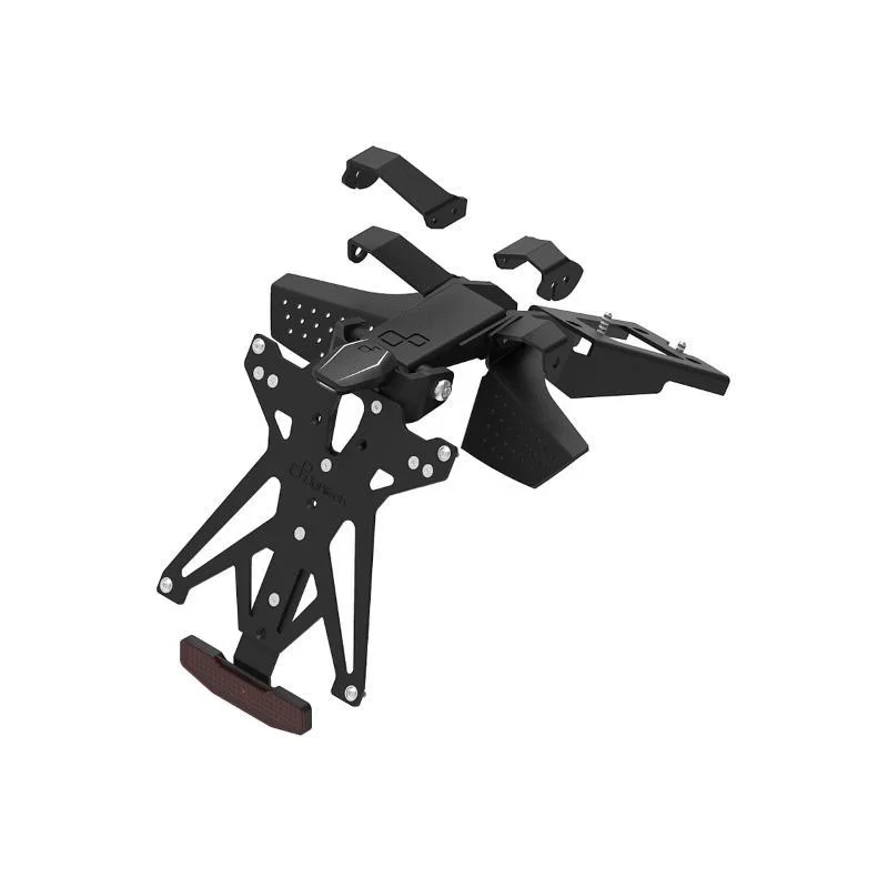 Kit Portatarga Lightech Regolabile Ducati con luce targa e Catadiottro Offerta Lampo