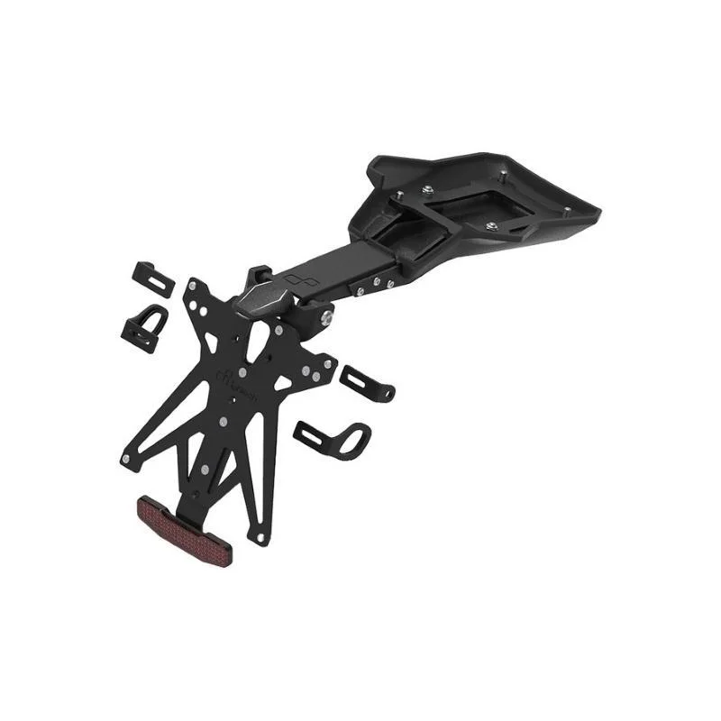Compra Online Kit Portatarga Lightech Regolabile Ducati con luce targa e Catadiottro