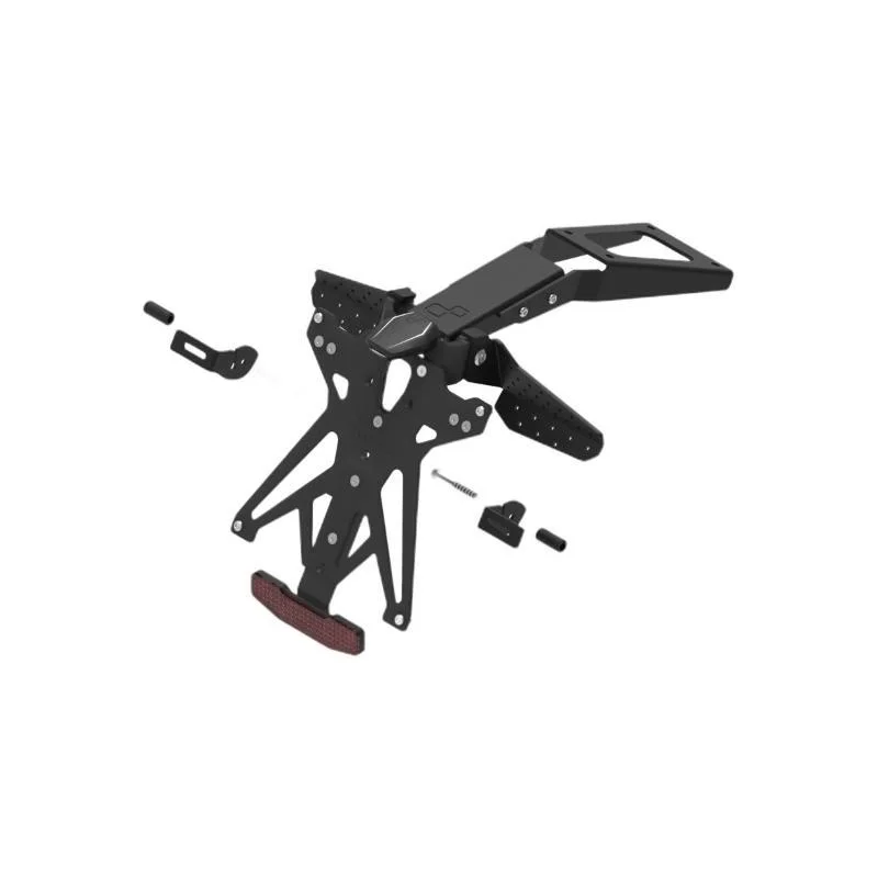 Kit Portatarga Lightech Regolabile Ducati con luce targa e Catadiottro Di Tendenza
