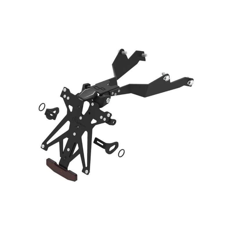 Kit Portatarga Lightech Regolabile Honda con luce targa e Catadiottro Affare