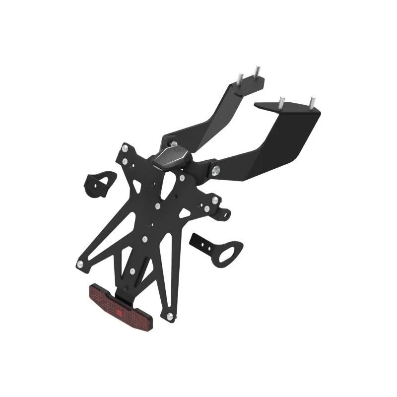 Occasione Imperdibile Kit Portatarga Lightech Regolabile Honda con luce targa e Catadiottro