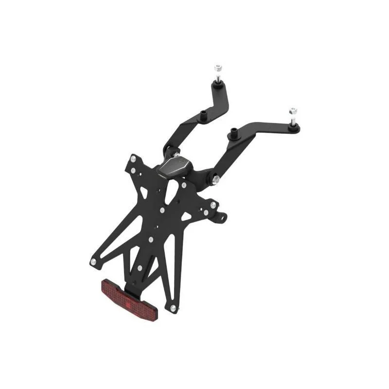 Kit Portatarga Lightech Regolabile Kawasaki con luce targa e Catadiottro Offerta Speciale