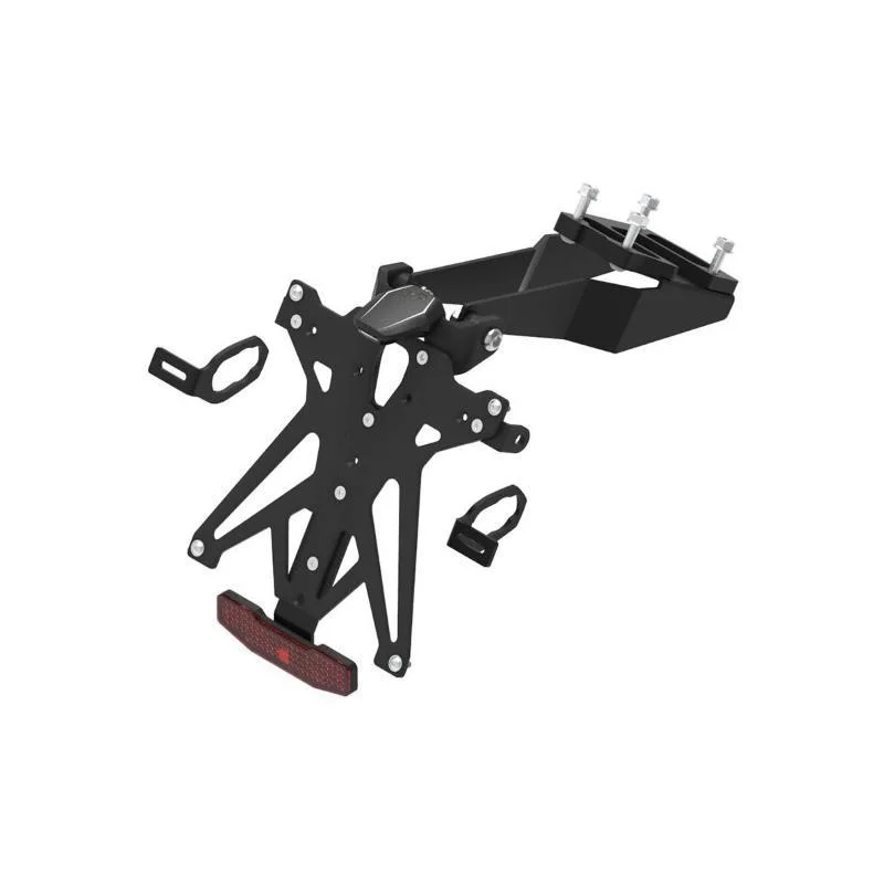 Kit Portatarga Lightech Regolabile Kawasaki con luce targa e Catadiottro Promo Stagionale