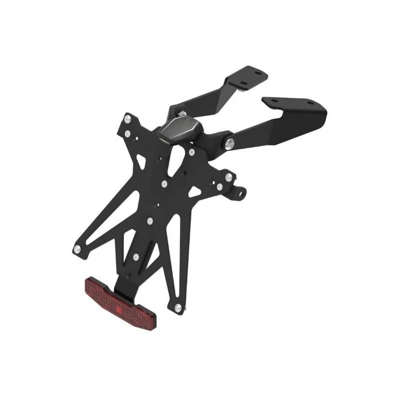 Compra Adesso Kit Portatarga Lightech Regolabile Kawasaki con luce targa e Catadiottro