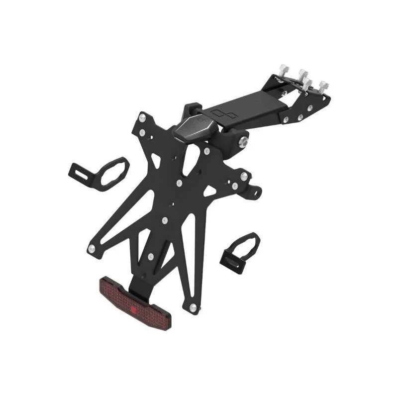Prezzo Ridotto Kit Portatarga Lightech Regolabile Kawasaki con luce targa e Catadiottro