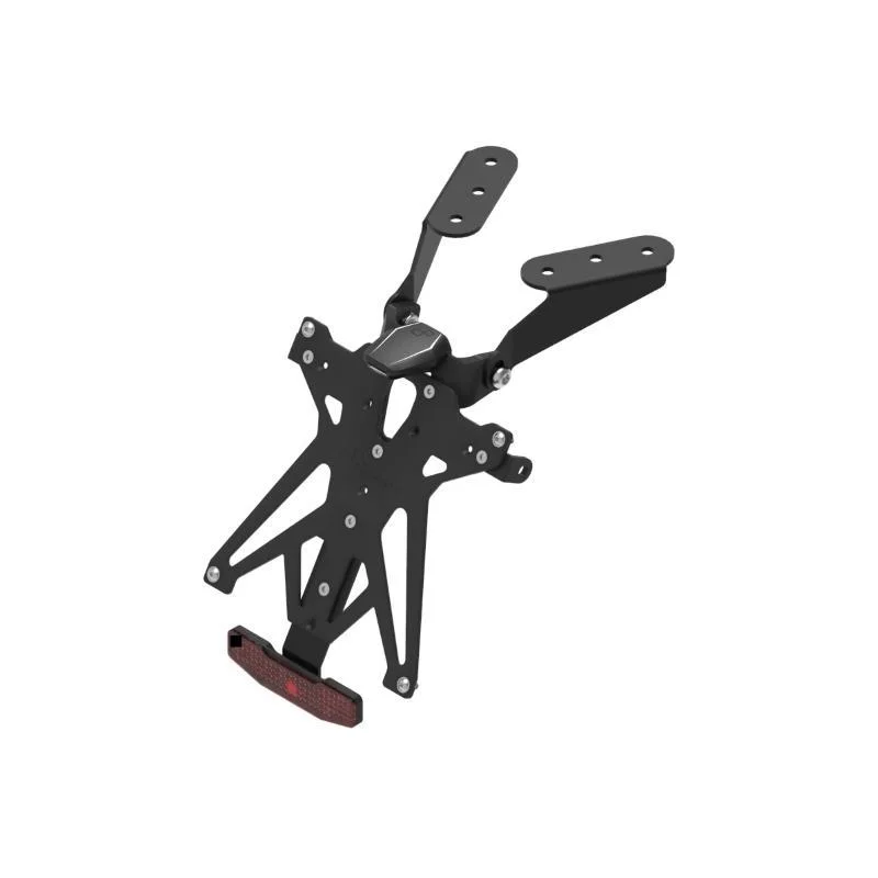 Kit Portatarga Lightech Regolabile Suzuki con luce targa e Catadiottro Direttamente Dal Produttore