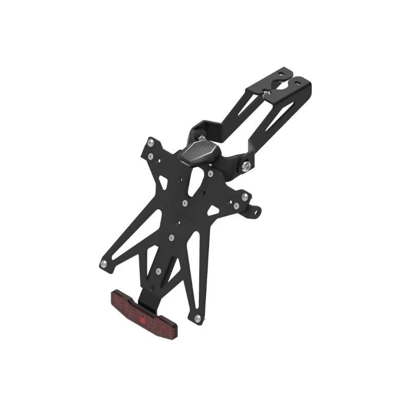 Occasione Kit Portatarga Lightech Regolabile Yamaha con luce targa e Catadiottro