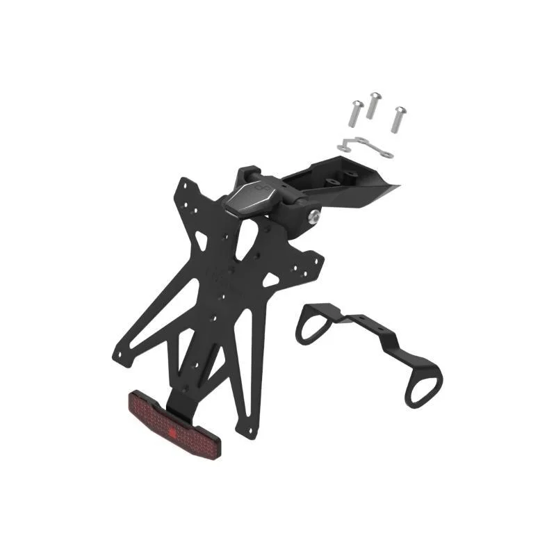 Bestseller Kit Portatarga Lightech Regolabile Yamaha con luce targa e Catadiottro