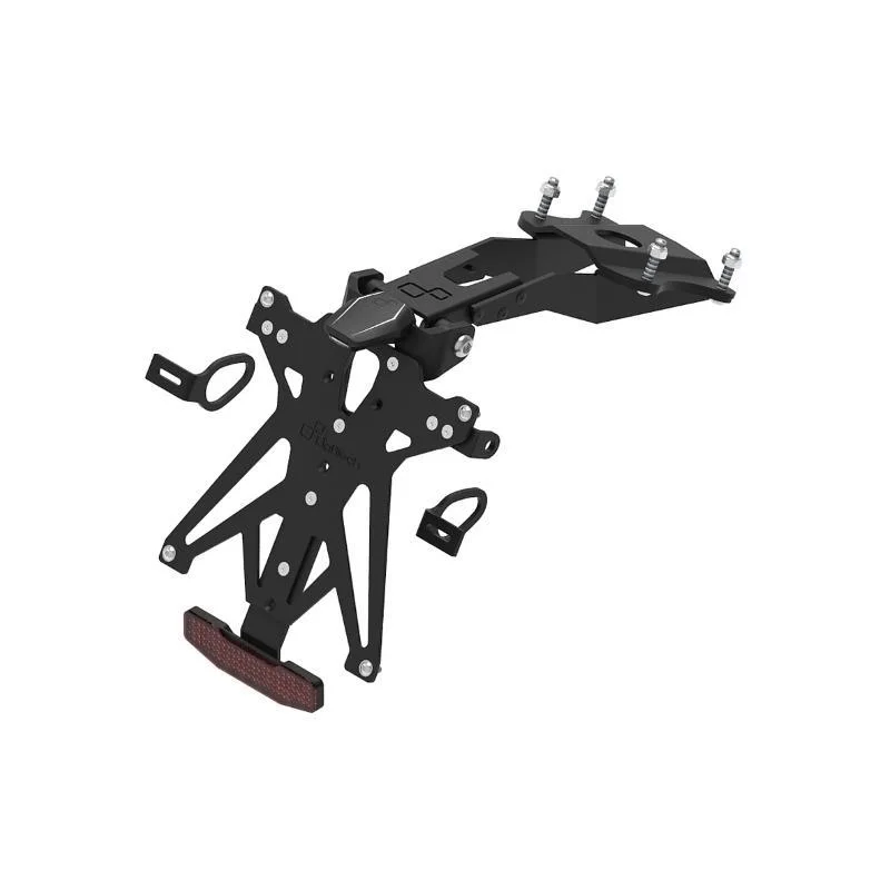 Quantità Limitata Kit Portatarga Lightech Regolabile Yamaha con luce targa e Catadiottro