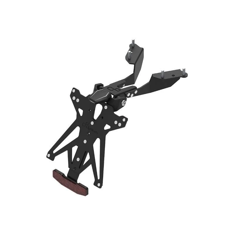 Compra Adesso Kit Portatarga Lightech Regolabile Yamaha con luce targa e Catadiottro